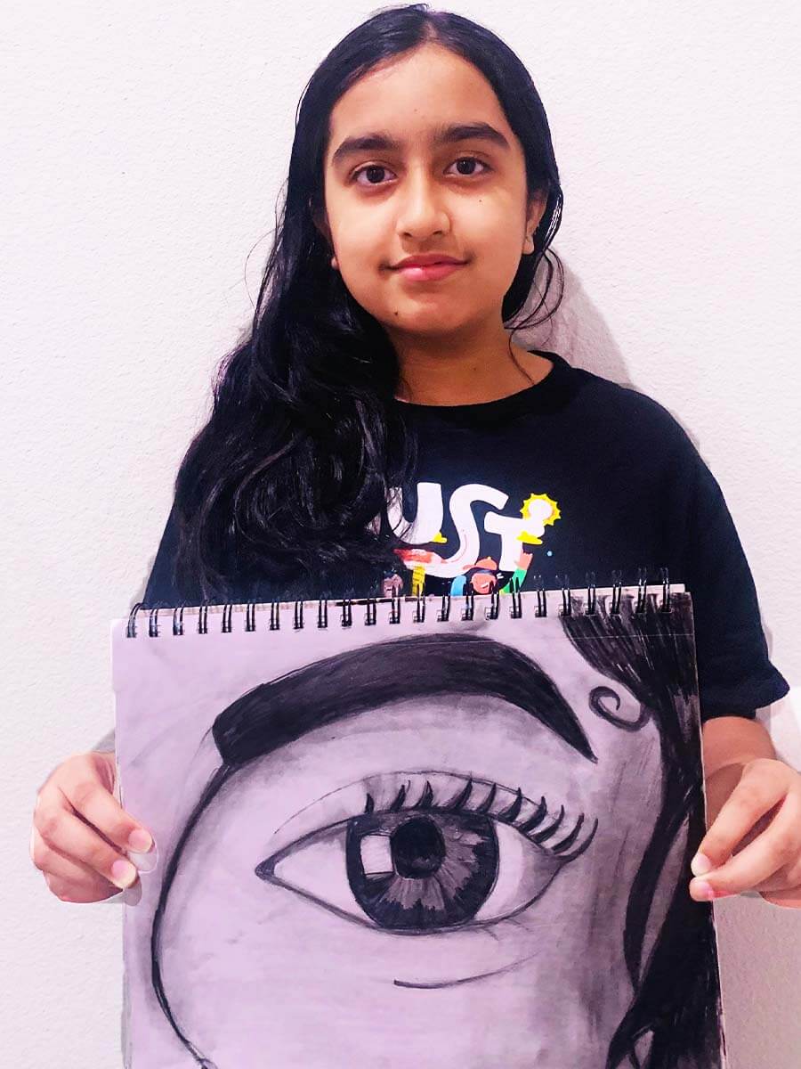 charcoal drawing art courses by Nimmys Art Classes Online