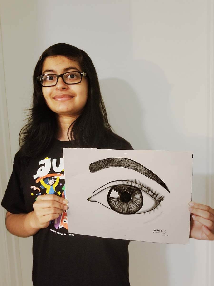 charcoal drawing art courses by Nimmys Art Classes Online