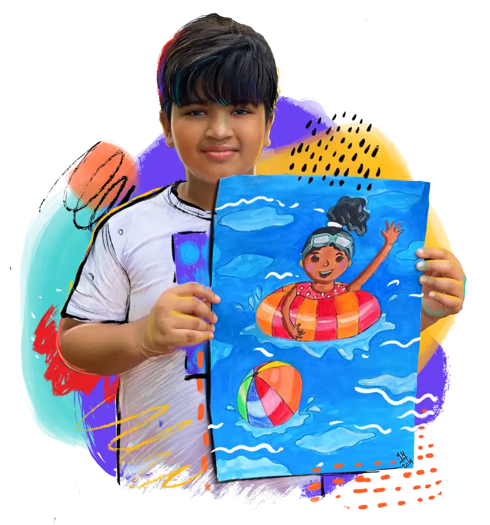 7 Watercolor Tips for Kids - Online Art Classes by Nimmy's Art