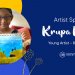 Krupa Karthik featured in artists spotlight by Nimmy's Art online art classes in Katy, Texas